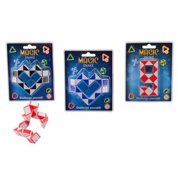 MAGIC SNAKE - PUZZLE 3D SERPENTE EM CART&Atilde;O (24 un.)