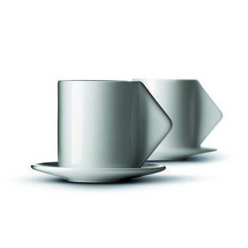 MENU - Conjunto de 2 Chávenas de Café Espresso Bone China (1 conj.)