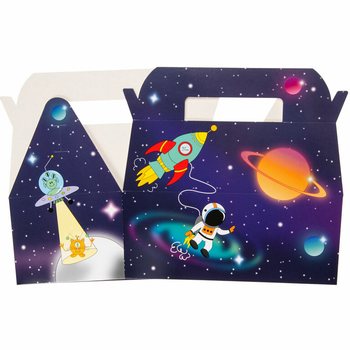 Caixas de Menu Infantil Espa&ccedil;o / Space - 22,5 x 12 x 9,5 cm (24 un.)