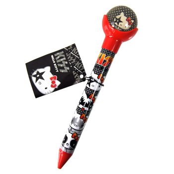 HELLO KITTY - CANETA E BOLA SALTITANTE 2 EM 1 - VERMELHO (24 un.)