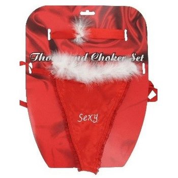TANGA SEXY E GARGANTILHA NO CARTÃO (12 un.)