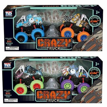 Conjunto de 2 Monstertrucks Dinossauro de Fricção em Caixa de Luxo - Mix