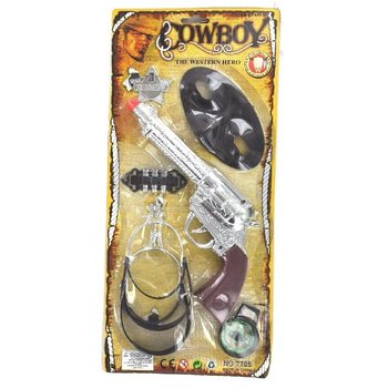 Conjunto de Cowboy em Cartão - Modelo 7 (6 pcs.)