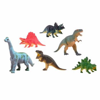 ANIMAL WORLD - Conjunto de Dinossauros (6 Figuras)