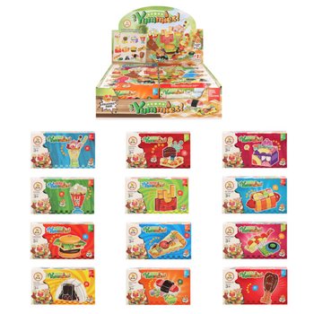 Blocos de Constru&ccedil;&atilde;o Fast Food - Sets de Constru&ccedil;&atilde;o Sortidos em Display (12 unid.)