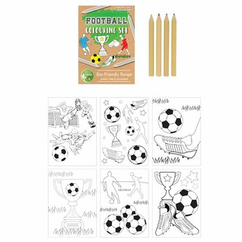 Conjunto de Desenho Futebol ECO FRIENDLY (25 unidades)