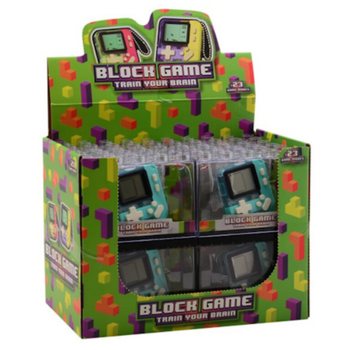 CONSOLA DE JOGOS DE BLOCOS - CORES MISTAS - EM EXPOSITOR (12 un.)