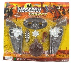 Set de Cowboy do Oeste (6 un.)