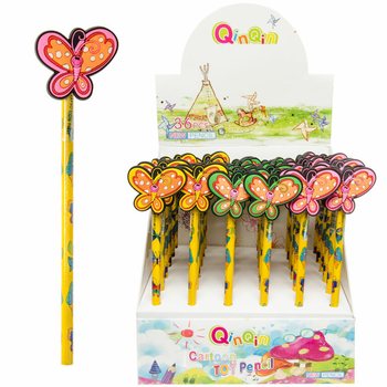 Lápis de Borboleta em Display (36 Un.)