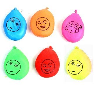BOLAS DE AMASSAR ALEGRES (24 unid.)