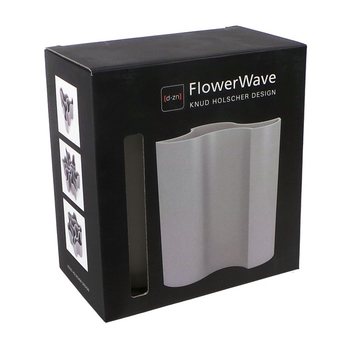 D-ZN - Jarra de Flores FLOWERWAVE - Branco (1 un.)