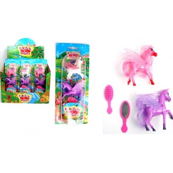 CONJUNTO DE PÓNEI DE 2 PEÇAS COM ESCOVAS EM EXPOSITOR (12 un.)