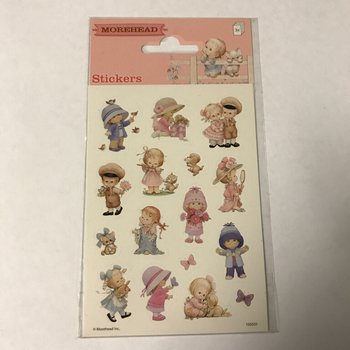 STICKERVEL: MOREHEAD – CRIANÇAS QUERIDAS, Dim. 16 x 9 Cm. (10 un.)