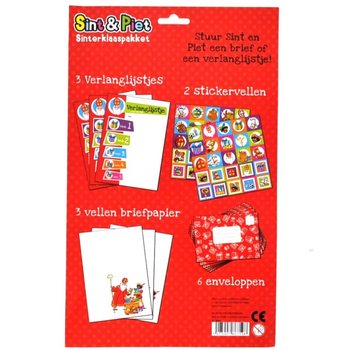 Conjunto de Lista de Desejos de S&atilde;o Nicolau de 14 Pe&ccedil;as (Pack de 12)