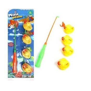 JOGO DE PESCA COM 4 PATOS (24 un.)