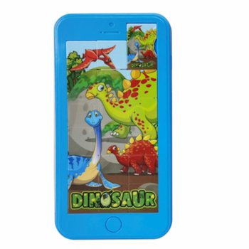 Puzzle de Deslizar Dinossauro - 8x16 cm