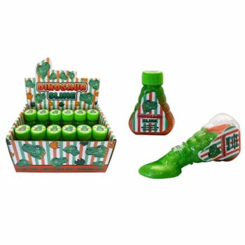 SLIME DE DINOSSAURO EM EXPOSITOR (12 UNIDADES)