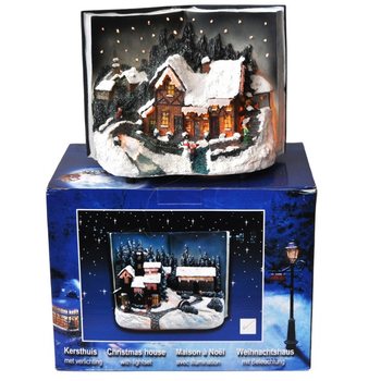 Vila de Natal em Forma de Livro com Ilumina&ccedil;&atilde;o Glow