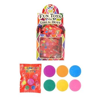 Plasticina Saltitona Bouncing Putty em Saquetas de Brinde (60 un.)