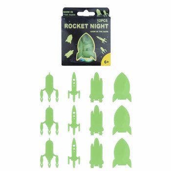 Foguetes Espaciais Glow in the Dark para Teto em Display (24 un.)
