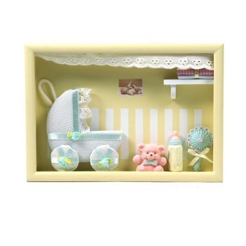 Decoração de parede 3D para quarto infantil - Modelo 1 (6 unid.)