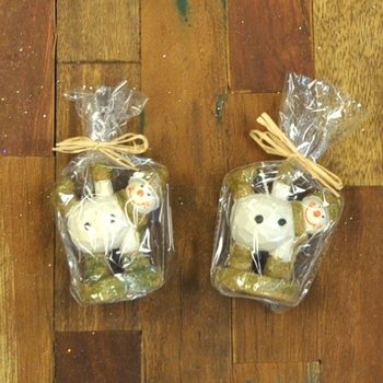 Velas Divertidas de Boneco de Neve (12 unid.)
