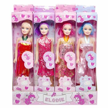 BONECA ELODIE EM CAIXA COM VISOR E EXPOSITOR (12 un.)