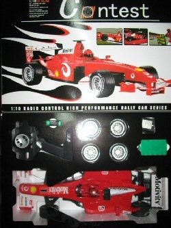 Grande Carro de Fórmula 1 RC Contest