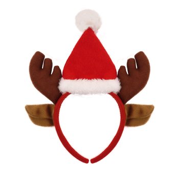 Diadema de Rena de Natal com Gorro (48 un.)