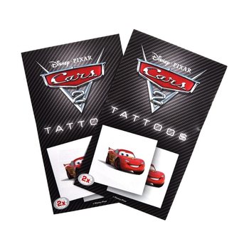 TATUAGENS TEMPORÁRIAS DISNEY CARS 2 (50 un.)