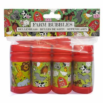 BOLAS DE SAB&Atilde;O 50ML ANIMAIS DA QUINTA (4un)