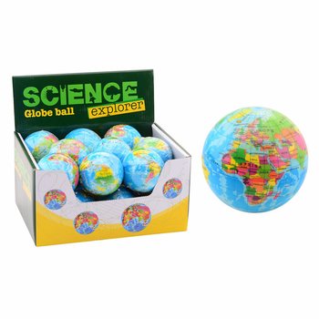 SCIENCE EXPLORER - Bola Globo Terrestre de Espuma Ø6 cm (Expositor 18 un)