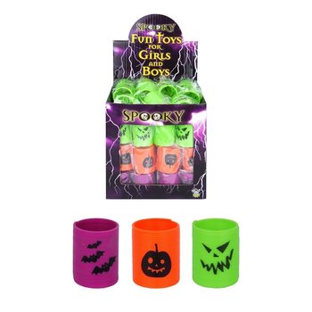 MINI ESPIRAIS HALLOWEEN Ø3 CM EM DISPLAY (72 un.)