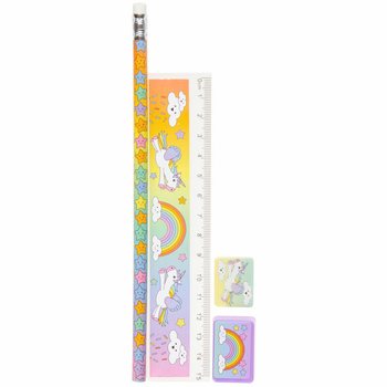 CONJUNTO DE DESENHO UNICÓRNIO 4 PEÇAS (24 un.)