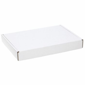 Caixa de cart&atilde;o para correio A5 BRANCA - 220x155x28 mm (50 un.)