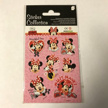 Autocolantes Disney Minnie Mouse - 16 x 9 cm (10 conjuntos)