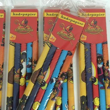 Papel de Embrulho de 5 Pe&ccedil;as 'De Club van Sinterklaas'