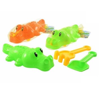 Set de praia crocodilo de 3 peças (6 un.)