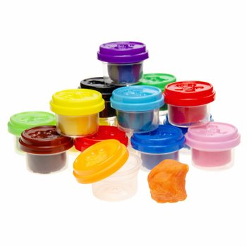 FUN DOUGH - PLASTILINA EM POTES (1 Saco de 15 un.)