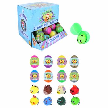 Display de Ovos Surpresa Animais de Quinta Pull Back (48 un.)
