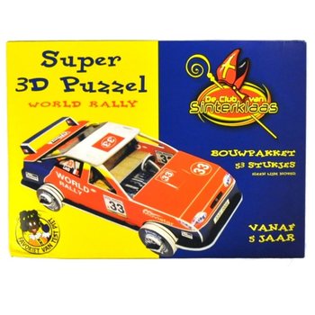SUPER PUZZLE 3D "WORLD RALLY" (6 un.)