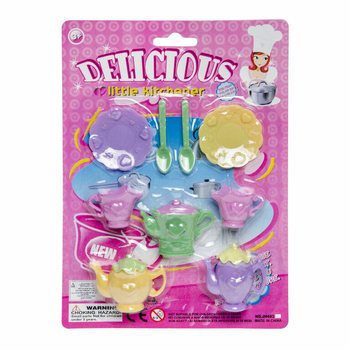 Pequeno Conjunto de Chá de Brinquedo em Cartão