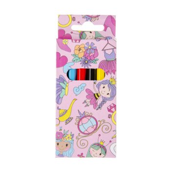 Conjunto de 6 lápis de cor - Princesa (24 un.)