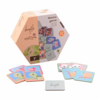 JOUECO - JOGO DE MEMÓRIA FAMÍLIA THE WILDIES - Desde 24 Meses (1 un)
