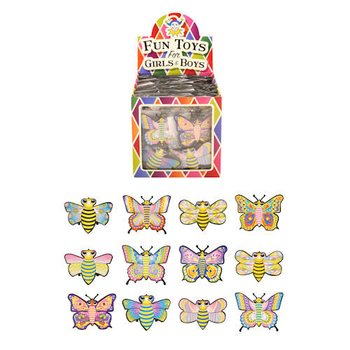 Borboletas Pull Back em Display (24 un.)