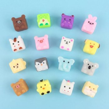 Squishy de Caixa Surpresa Cube Animals em Display (96 un.)