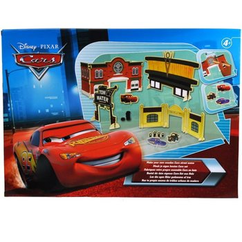 DISNEY CARS - MEGA CONJUNTO DE MADEIRA "CRIA O TEU PRÓPRIO SET CARS"