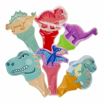 Bal&otilde;es de M&atilde;o de Dinossauro Auto-insufl&aacute;veis (48 unidades)