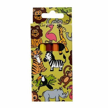 Conjunto de 6 L pis de Cor - Animais da Selva (24 un.)