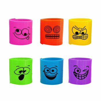 Mini Molas Espirais Funny Faces Ø3.5 cm (6 un.)